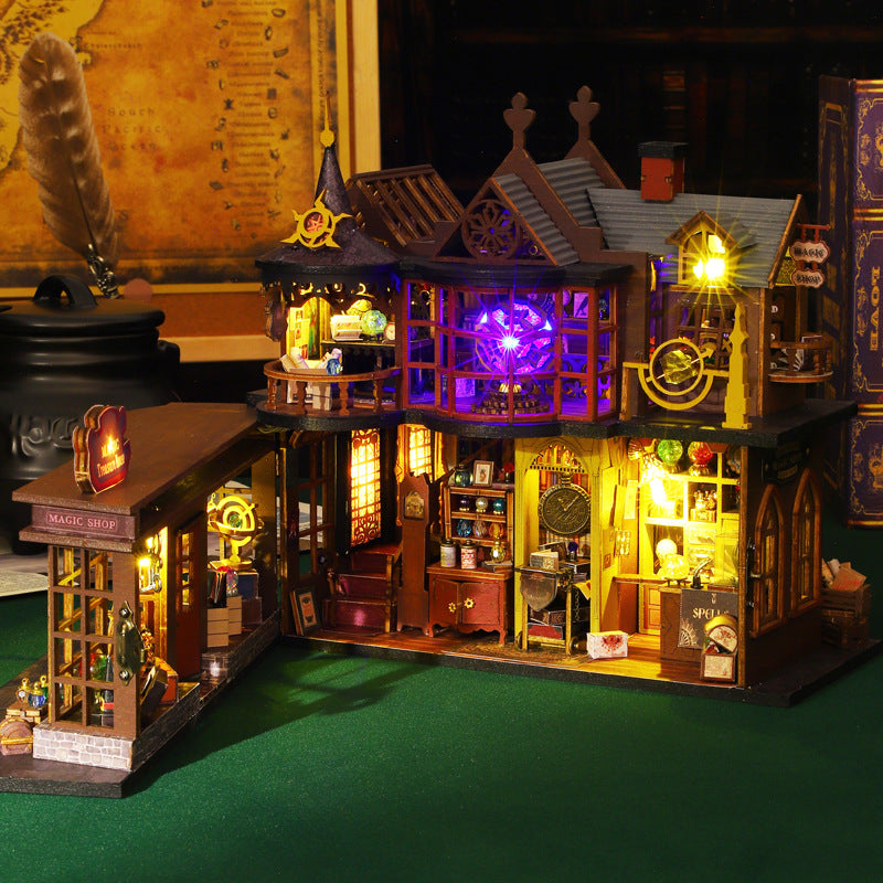 HYUKBI DIY Booknook Dollhouse Kit