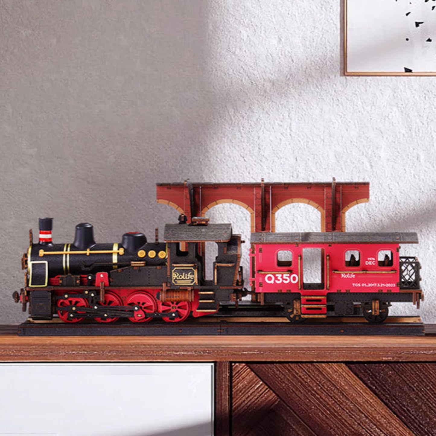 3D Wooden Puzzle - Train Sets