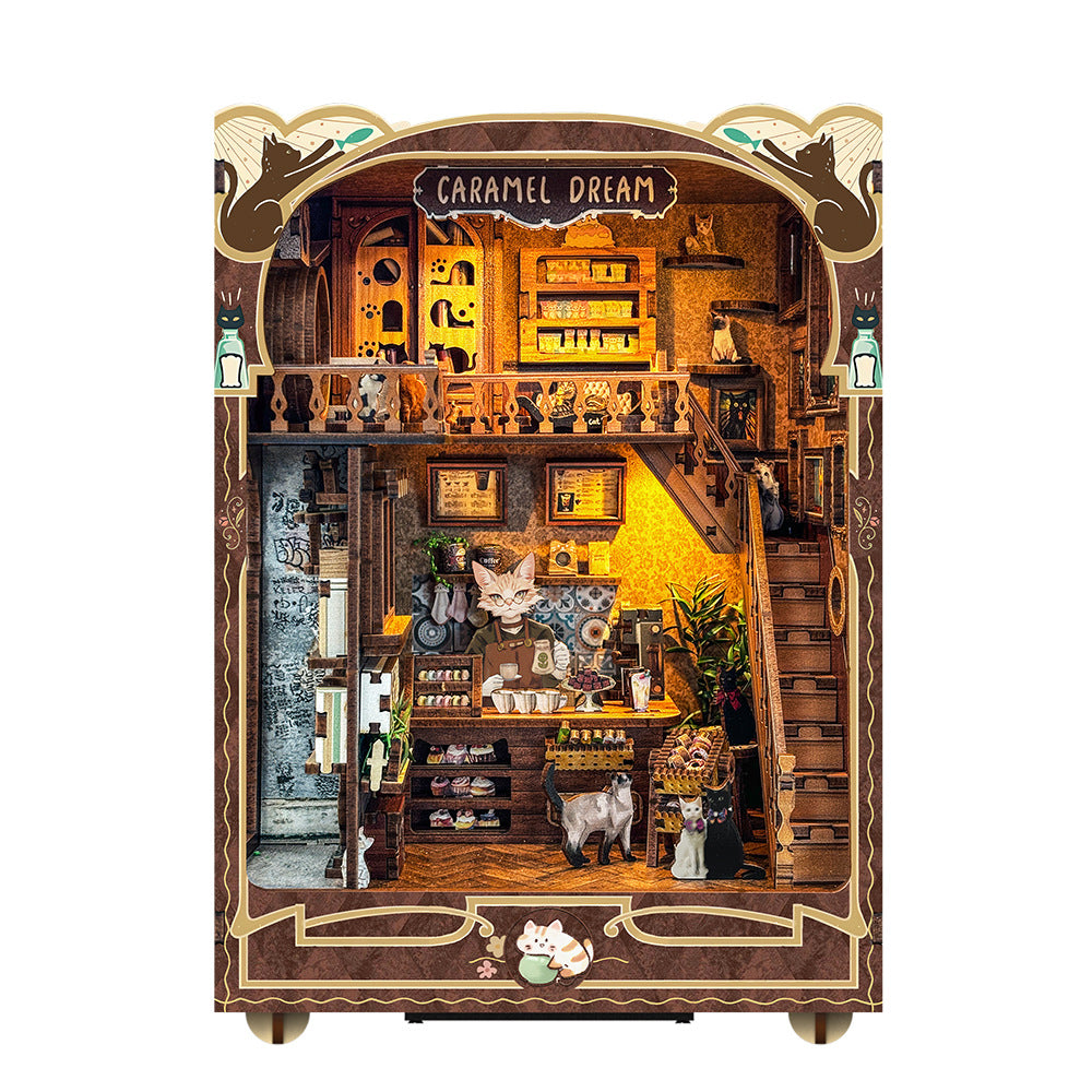 HYUKBI DIY Booknook Dollhouse Kit