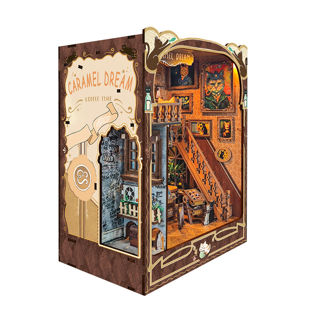 HYUKBI DIY Booknook Dollhouse Kit