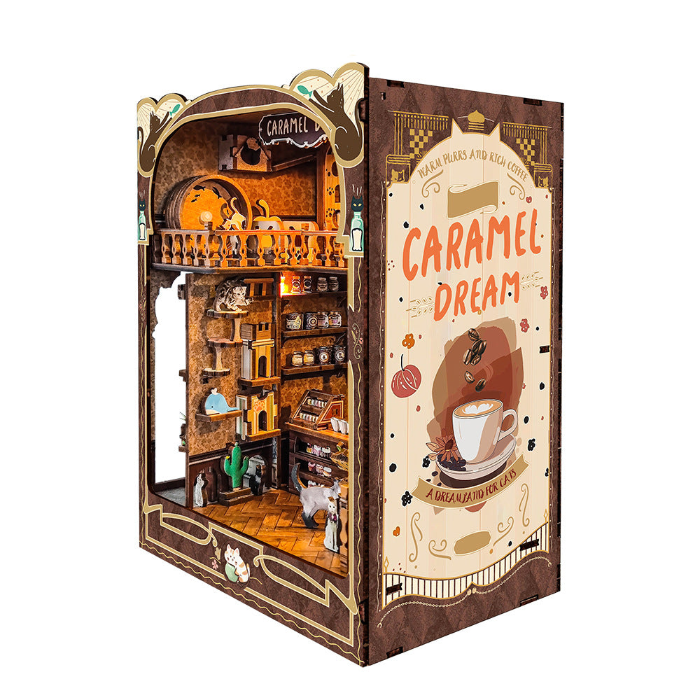 HYUKBI DIY Booknook Dollhouse Kit