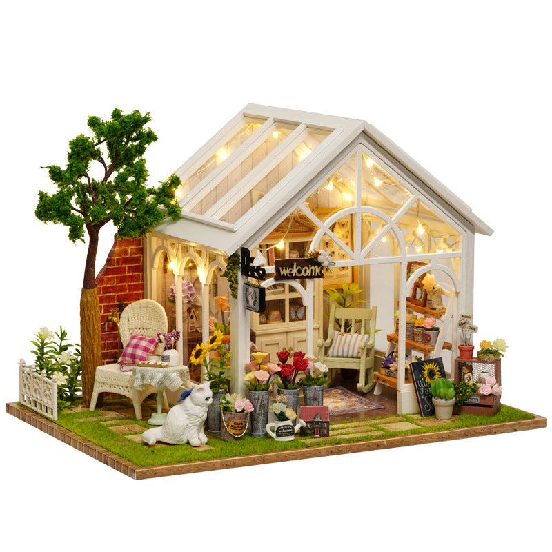 HYUKBI DIY Booknook Dollhouse Kit