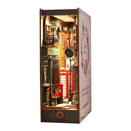 HYUKBI DIY Booknook Dollhouse Kit