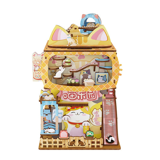 DIY Miniature Dollhouse
Rolife Cutebee HYUKBI DIY Booknook Dollhouse Kit 3D Wooden Puzzle 
Micro Building Blocks Set
Blindbox plush cute toy