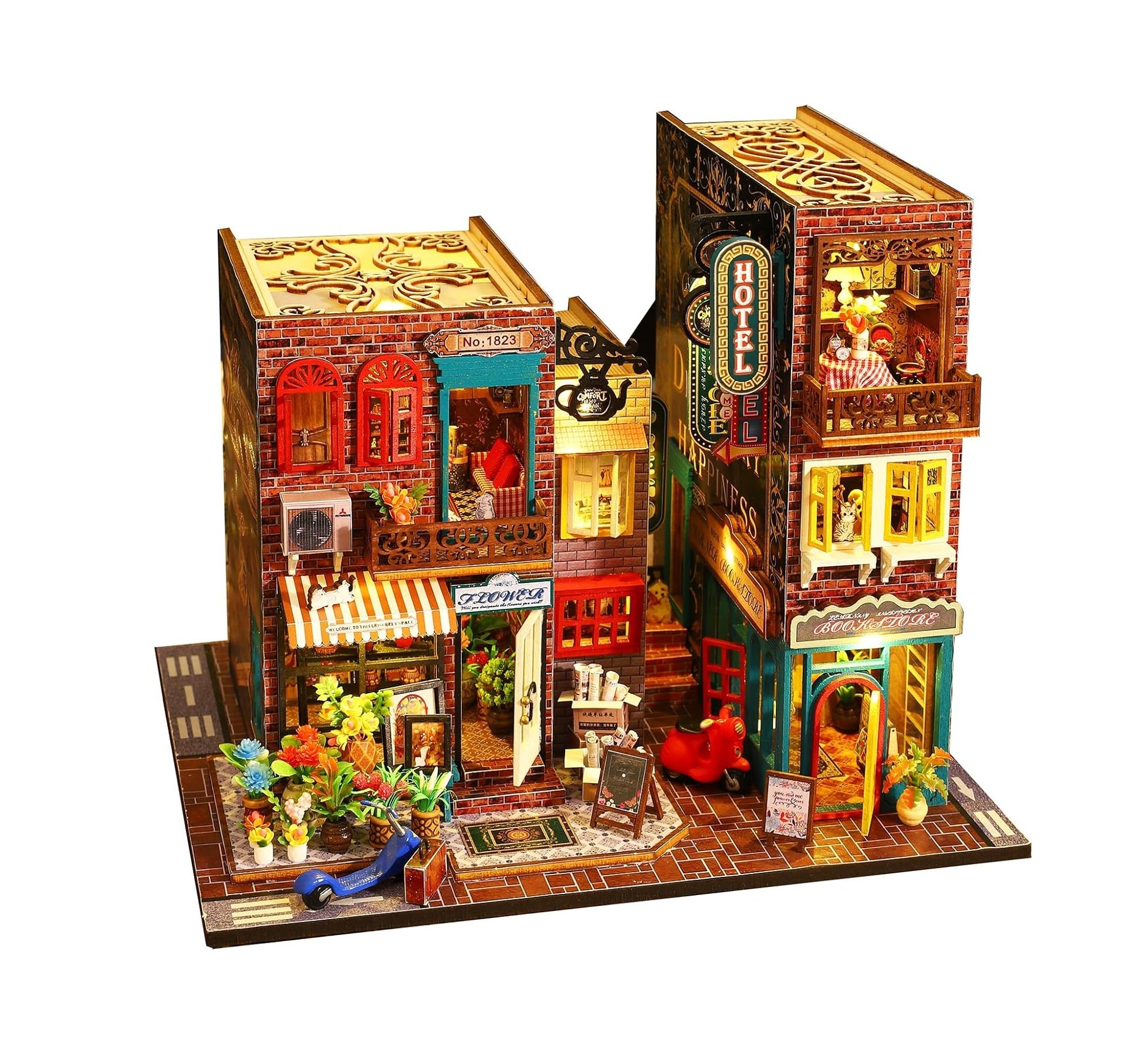 Building block, 1000pcs jigsaw puzzle, 2025 new puzzle, Adult Puzzle, Cartoon Puzzle, jigsaw puzzles,, puzzle 2000, DIY Miniature Dollhouse, Rolife, Cutebee, HYUKBI, DIYBooknook, Dollhouse Kit, 3D Wooden Puzzle, Micro Building Blocks Set