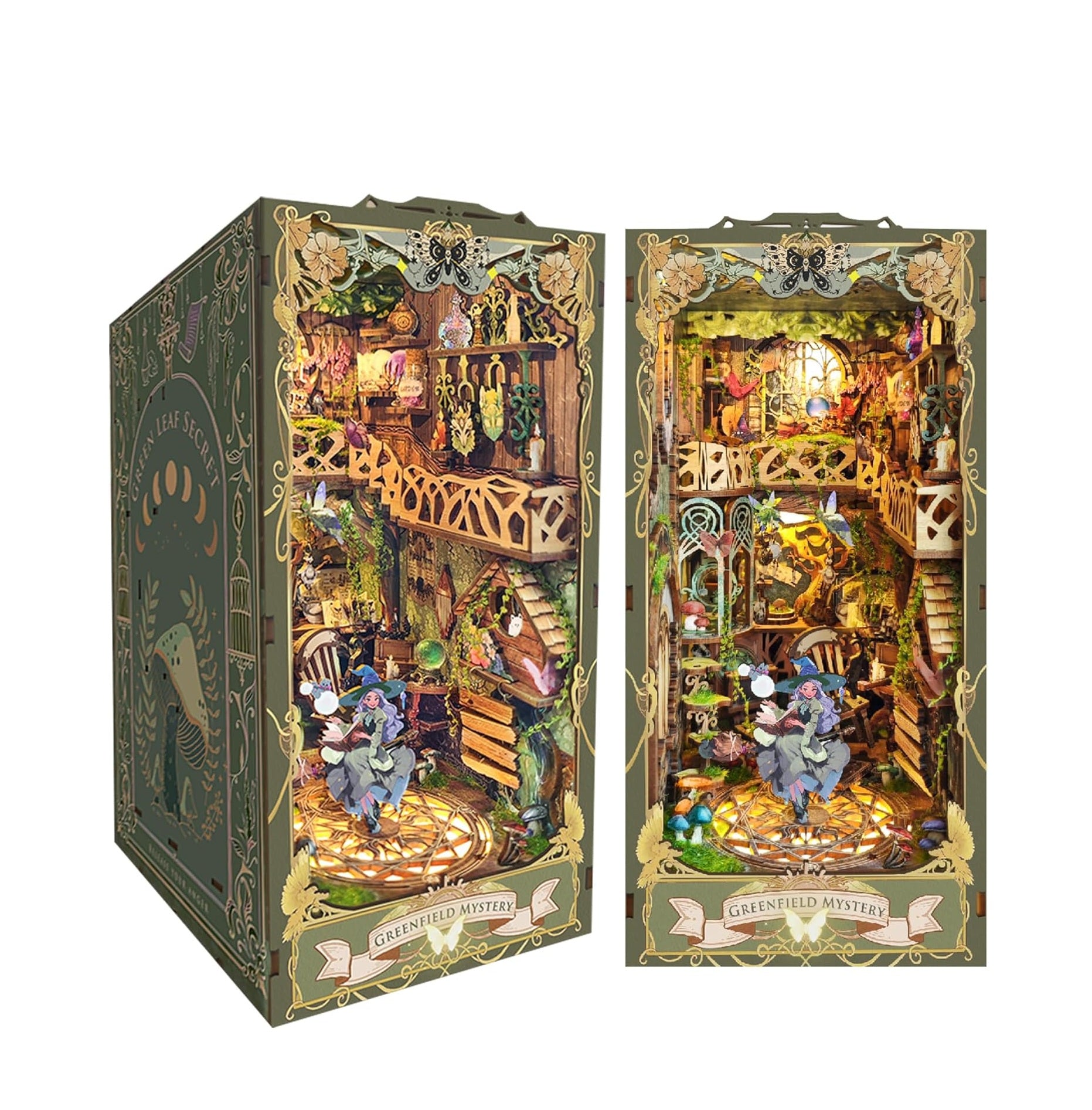 DIY Miniature Dollhouse
Rolife Cutebee HYUKBI DIY Booknook Dollhouse Kit 3D Wooden Puzzle 
Micro Building Blocks Set
Blindbox plush cute toy
