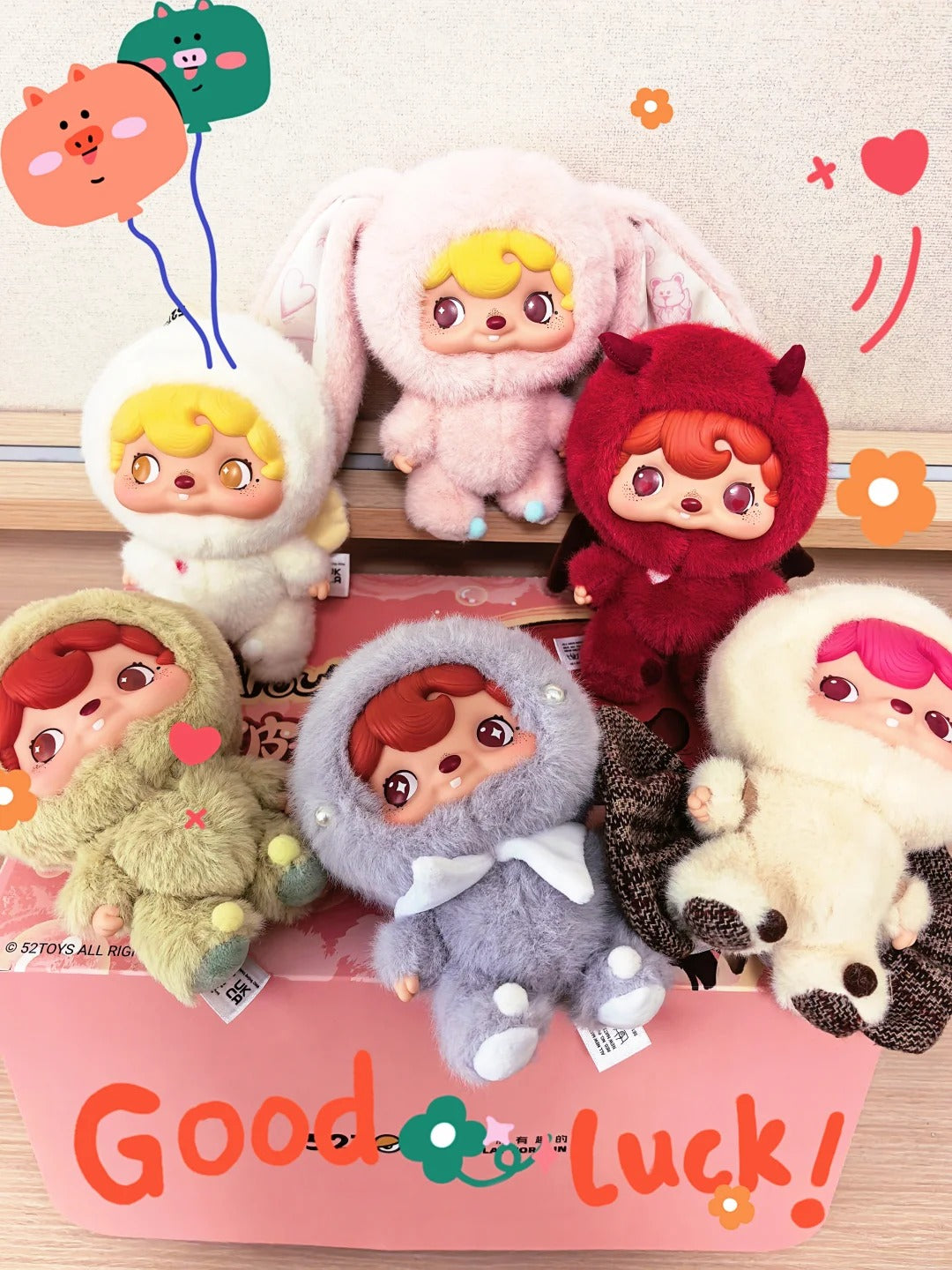 Pouka Pouka Series Vinyl Plush Dolls