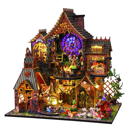 DIY Miniature Dollhouse
Rolife Cutebee HYUKBI DIY Booknook Dollhouse Kit 3D Wooden Puzzle 
Micro Building Blocks Set
Blindbox plush cute toy