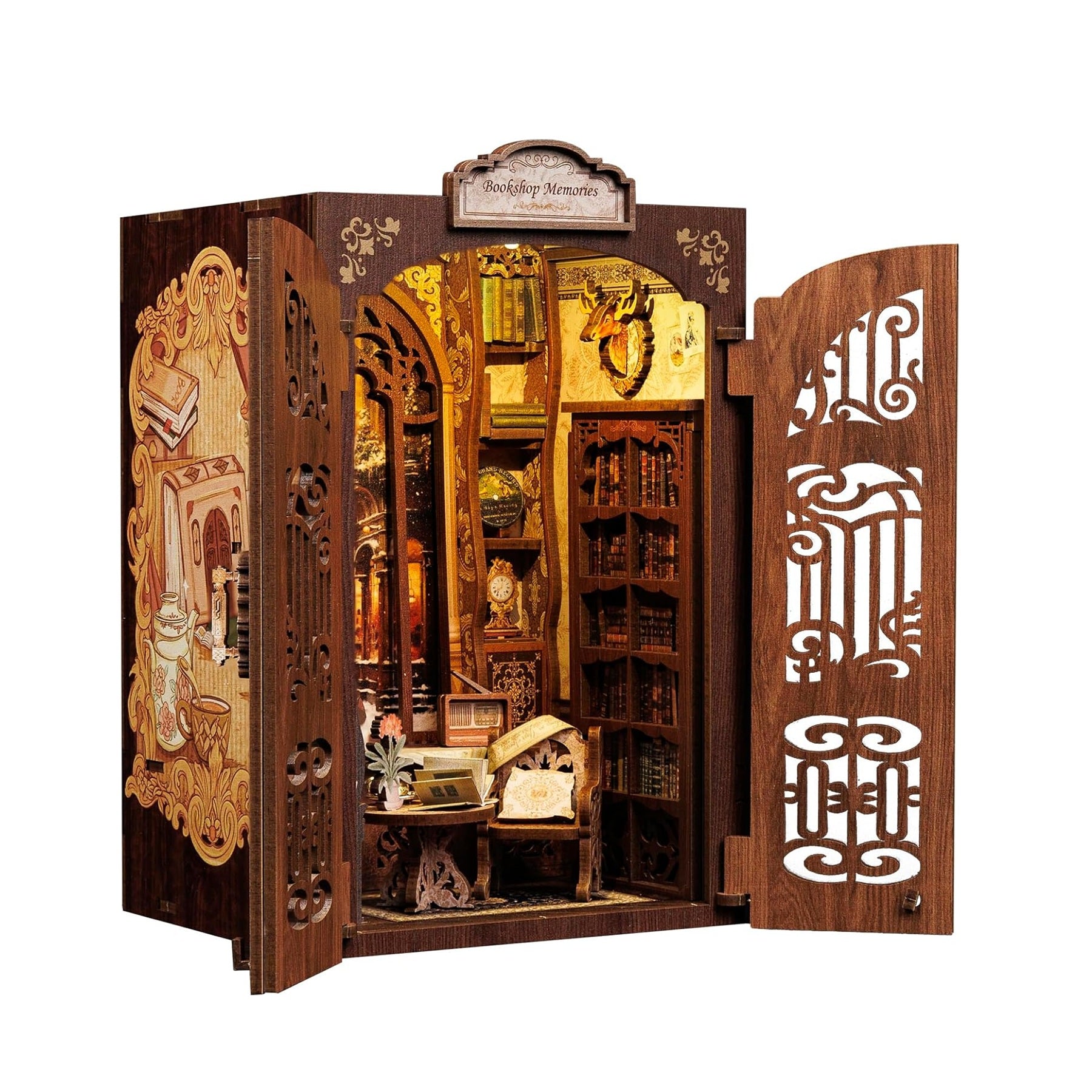 DIY Miniature Dollhouse
Rolife Cutebee HYUKBI DIY Booknook Dollhouse Kit 3D Wooden Puzzle 
Micro Building Blocks Set
Blindbox plush cute toy