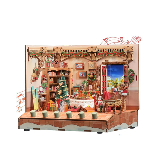 DIY Miniature Dollhouse
Rolife Cutebee HYUKBI DIY Booknook Dollhouse Kit 3D Wooden Puzzle 
Micro Building Blocks Set
Blindbox plush cute toy