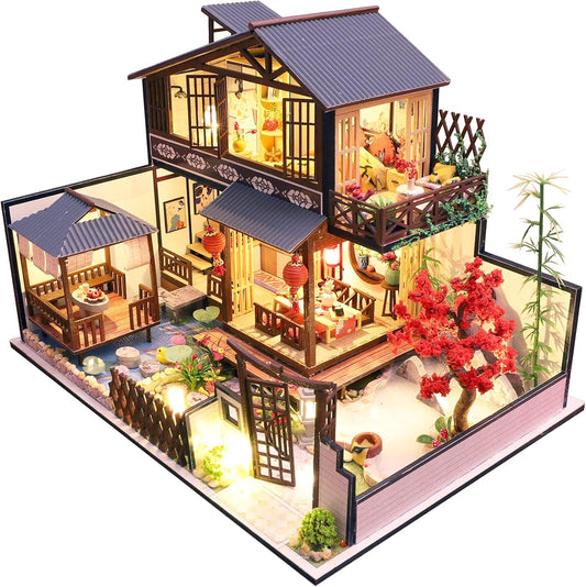 HYUKBI DIY Booknook Dollhouse Kit