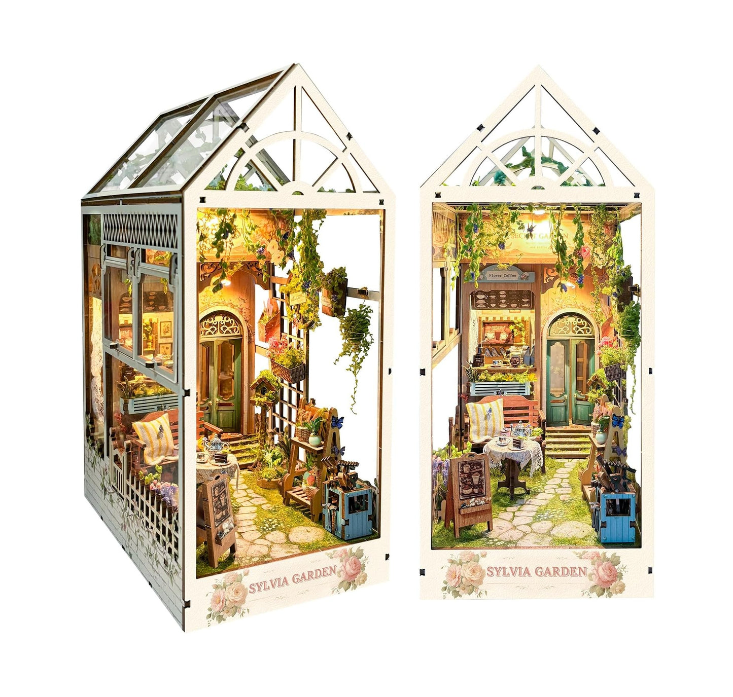 DIY Miniature Dollhouse
Rolife Cutebee HYUKBI DIY Booknook Dollhouse Kit 3D Wooden Puzzle 
Micro Building Blocks Set
Blindbox plush cute toy