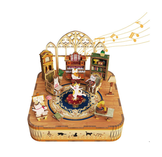DIY Miniature Dollhouse
Rolife Cutebee HYUKBI DIY Booknook Dollhouse Kit 3D Wooden Puzzle 
Micro Building Blocks Set
Blindbox plush cute toy