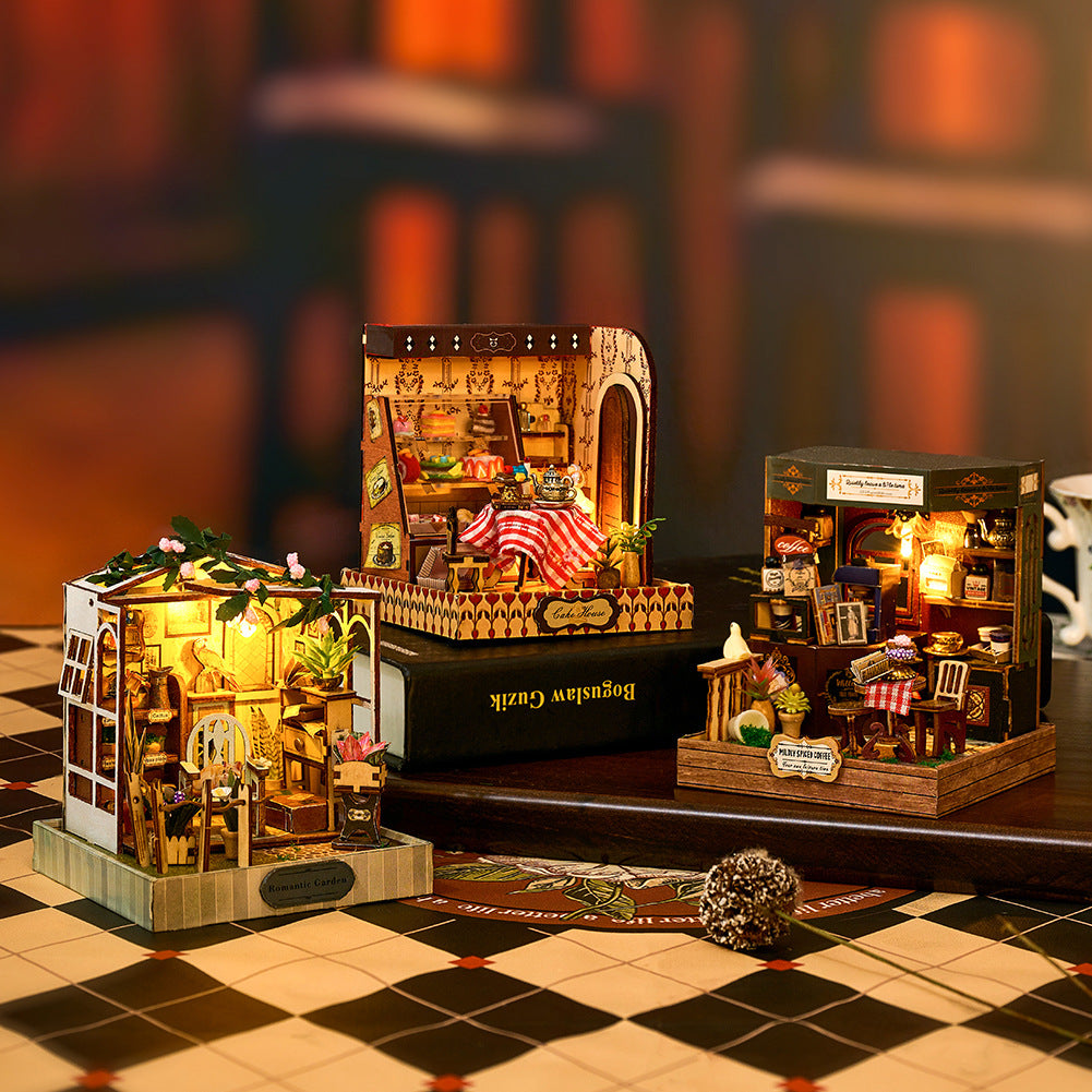 Building block, 1000pcs jigsaw puzzle, 2025 new puzzle, Adult Puzzle, Cartoon Puzzle, jigsaw puzzles,, puzzle 2000, DIY Miniature Dollhouse, Rolife, Cutebee, HYUKBI, DIY Booknook, Bookend, Dollhouse Kit, 3D Wooden Puzzle, Micro Building Blocks Set, Christmas Holiday gift 