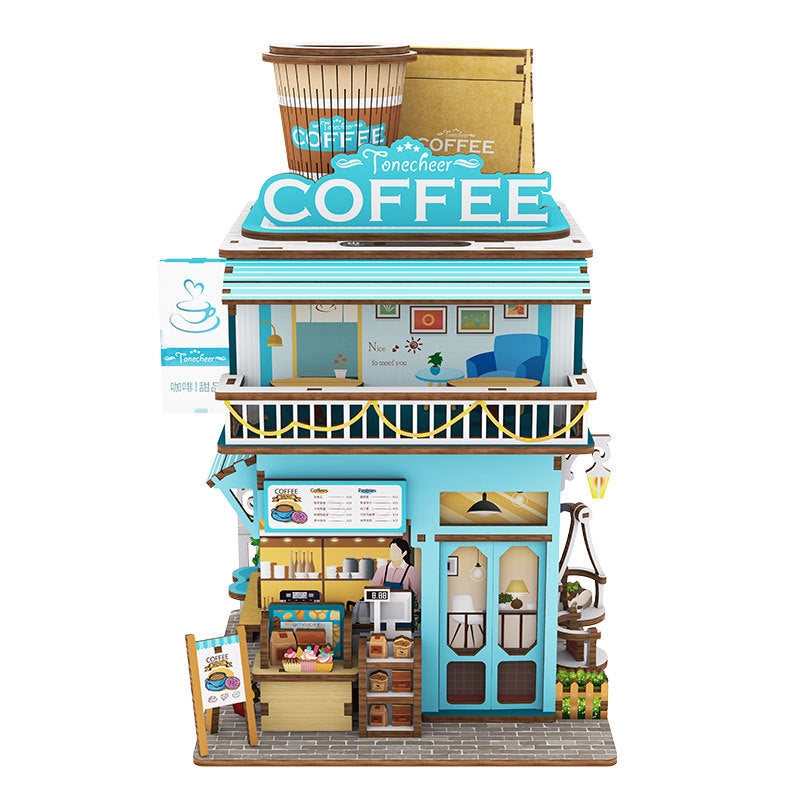 DIY Miniature Dollhouse
Rolife Cutebee HYUKBI DIY Booknook Dollhouse Kit 3D Wooden Puzzle 
Micro Building Blocks Set
Blindbox plush cute toy