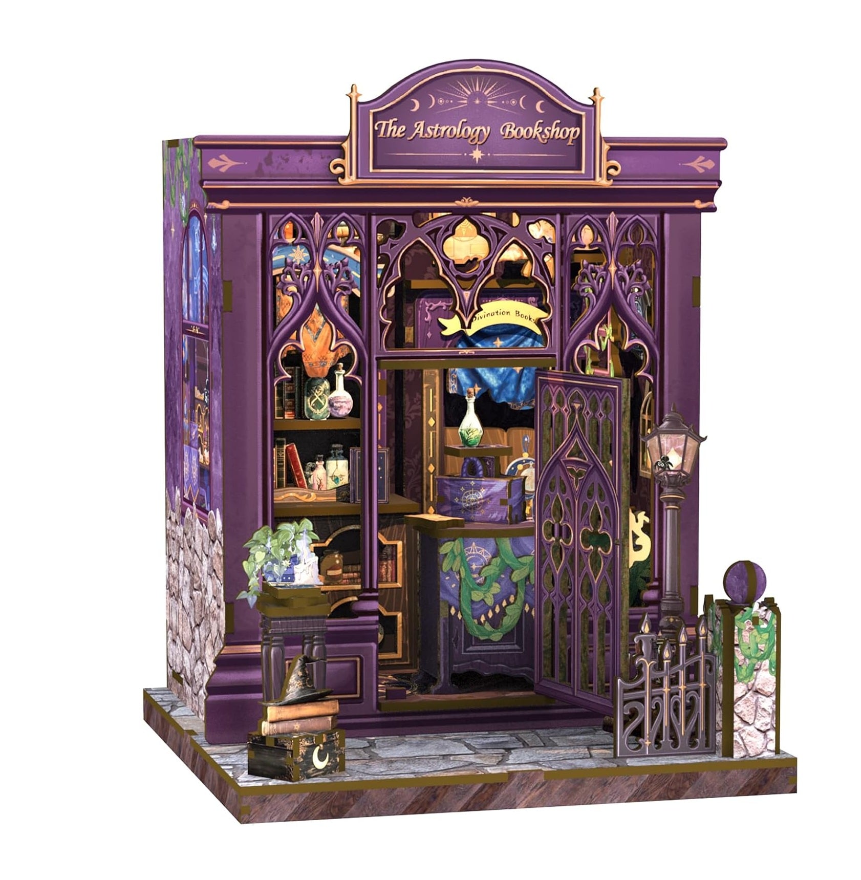 HYUKBI DIY Booknook Dollhouse Kit