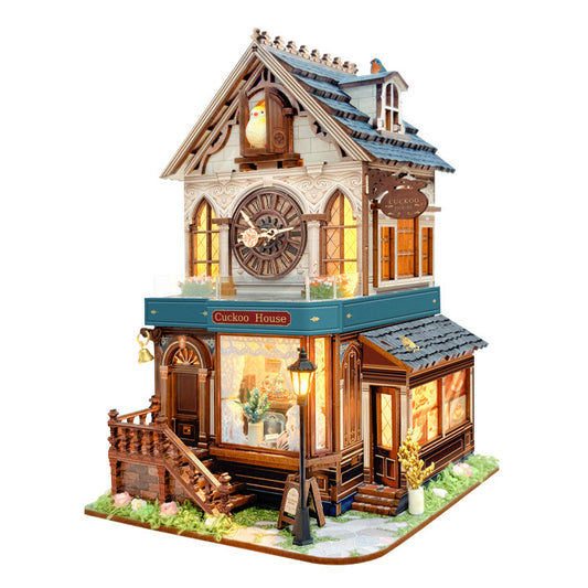DIY Miniature Dollhouse
Rolife Cutebee HYUKBI DIY Booknook Dollhouse Kit 3D Wooden Puzzle 
Micro Building Blocks Set
Blindbox plush cute toy