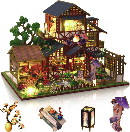 HYUKBI DIY Booknook Dollhouse Kit