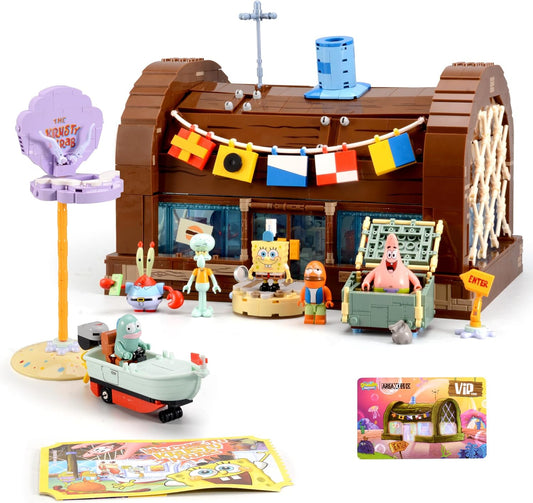 Sponge Bob Building block 1000pcs jigsaw puzzle, 2025 new puzzle, Adult Puzzle, Cartoon Puzzle, jigsaw puzzles, momibook puzzle, puzzle 2000, Wonderful Tree House Expeditions
DIY Miniature Dollhouse
Rolife Cutebee HYUKBI DIY Booknook Dollhouse Kit 3D Wooden Puzzle 
Micro Building Blocks Set
Blindbox plush cute toy