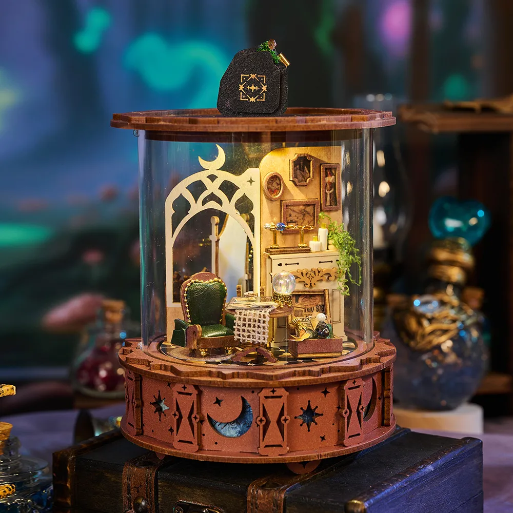 DIY Miniature Dollhouse
Rolife Cutebee HYUKBI DIY Booknook Dollhouse Kit 3D Wooden Puzzle 
Micro Building Blocks Set
Blindbox plush cute toy