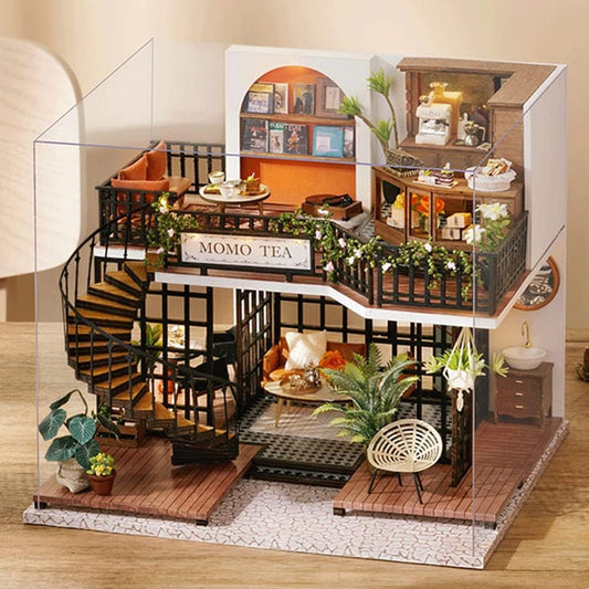 DIY Miniature Dollhouse
Rolife Cutebee HYUKBI DIY Booknook Dollhouse Kit 3D Wooden Puzzle 
Micro Building Blocks Set
Blindbox plush cute toy