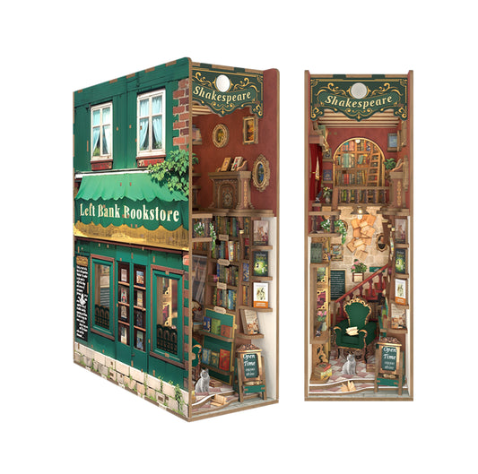 DIY Miniature Dollhouse
Rolife Cutebee HYUKBI DIY Booknook Dollhouse Kit 3D Wooden Puzzle 
Micro Building Blocks Set
Blindbox plush cute toy