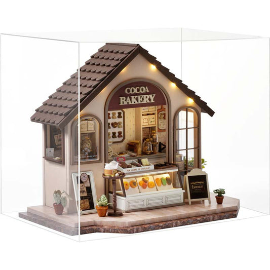 DIY Miniature Dollhouse
Rolife Cutebee HYUKBI DIY Booknook Dollhouse Kit 3D Wooden Puzzle 
Micro Building Blocks Set