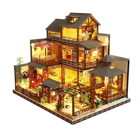 DIY Miniature Dollhouse
Rolife Cutebee HYUKBI DIY Booknook Dollhouse Kit 3D Wooden Puzzle 
Micro Building Blocks Set
Blindbox plush cute toy