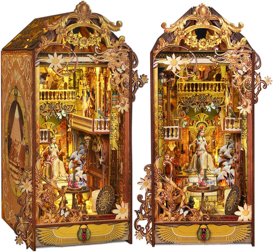 HYUKBI DIY Booknook Dollhouse Kit 
