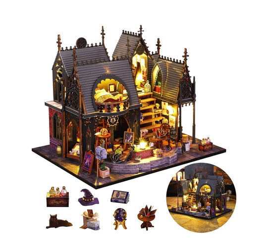 DIY Miniature Dollhouse
Rolife Cutebee HYUKBI DIY Booknook Dollhouse Kit 3D Wooden Puzzle 
Micro Building Blocks Set
Blindbox plush cute toy