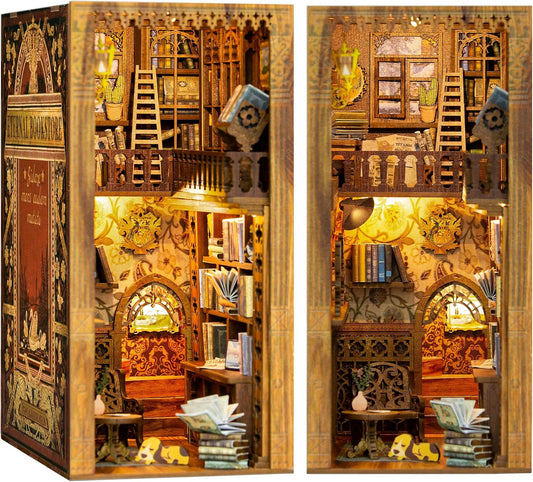 HYUKBI DIY Booknook Dollhouse Kit