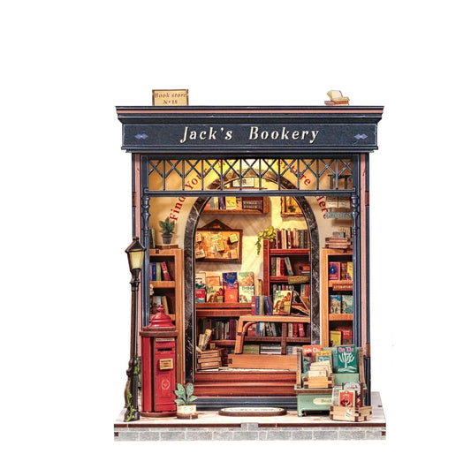 DIY Miniature Dollhouse
Rolife Cutebee HYUKBI DIY Booknook Dollhouse Kit 3D Wooden Puzzle 
Micro Building Blocks Set
Blindbox plush cute toy