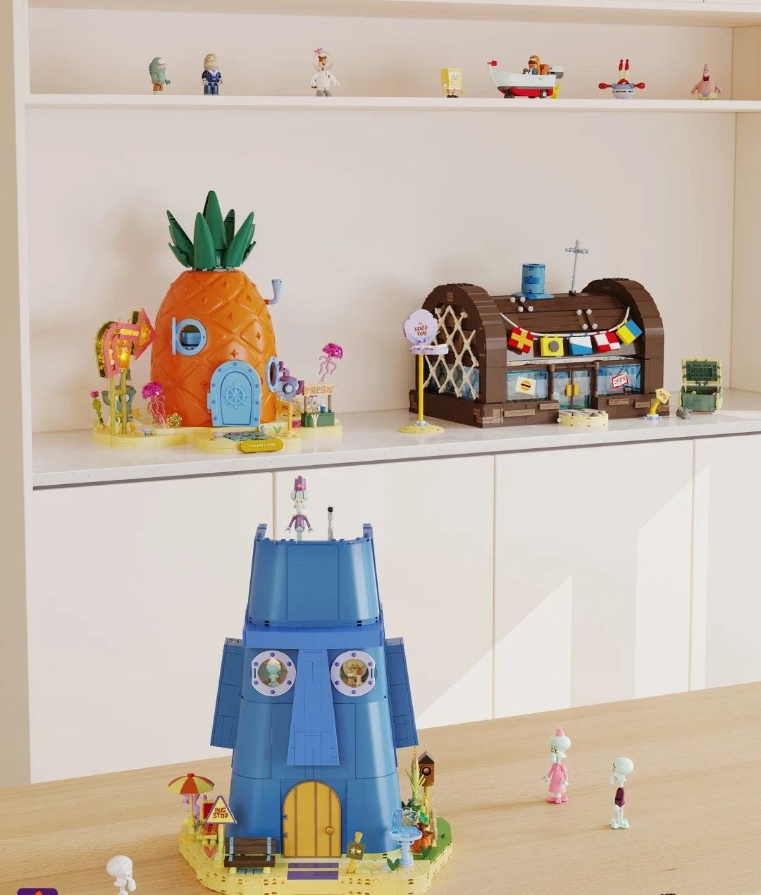 Sponge Bob Building block 1000pcs jigsaw puzzle, 2025 new puzzle, Adult Puzzle, Cartoon Puzzle, jigsaw puzzles, momibook puzzle, puzzle 2000, Wonderful Tree House Expeditions
DIY Miniature Dollhouse
Rolife Cutebee HYUKBI DIY Booknook Dollhouse Kit 3D Wooden Puzzle 
Micro Building Blocks Set
Blindbox plush cute toy