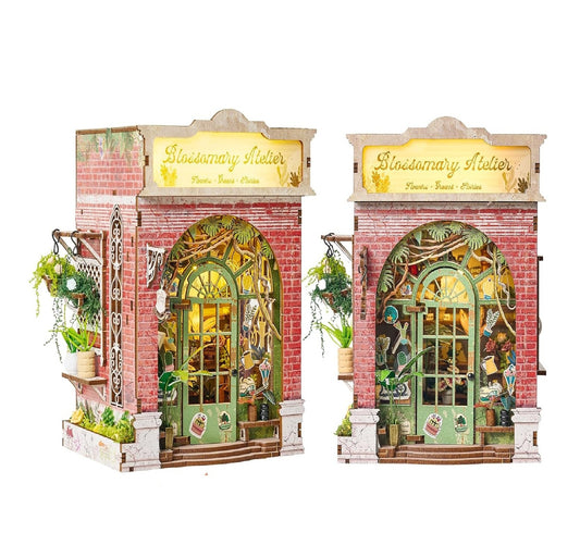 DIY Miniature Dollhouse
Rolife Cutebee HYUKBI DIY Booknook Dollhouse Kit 3D Wooden Puzzle 
Micro Building Blocks Set
Blindbox plush cute toy