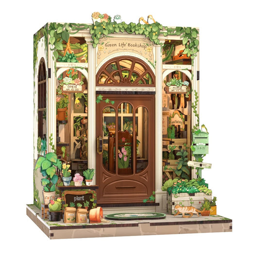 HYUKBI DIY Booknook Dollhouse Kit