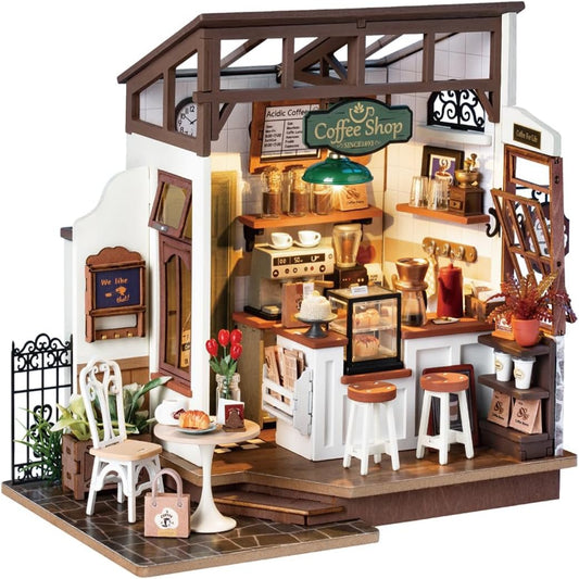 DIY Miniature Dollhouse Kits with LED