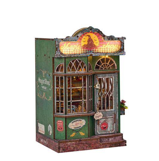DIY Miniature Dollhouse
Rolife Cutebee HYUKBI DIY Booknook Dollhouse Kit 3D Wooden Puzzle 
Micro Building Blocks Set
Blindbox plush cute toy