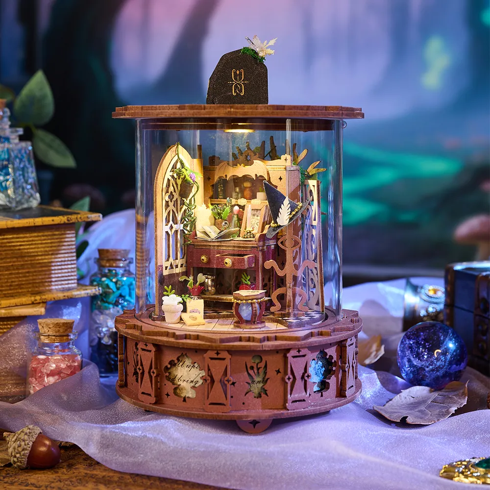 DIY Miniature Dollhouse
Rolife Cutebee HYUKBI DIY Booknook Dollhouse Kit 3D Wooden Puzzle 
Micro Building Blocks Set
Blindbox plush cute toy