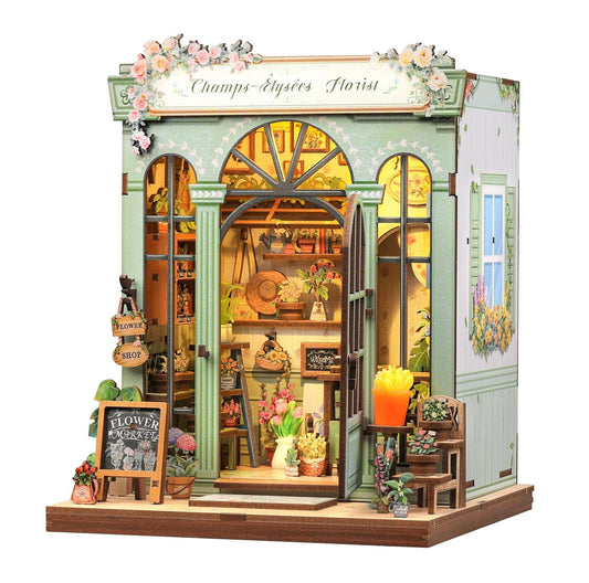 HYUKBI DIY Booknook Dollhouse Kit
