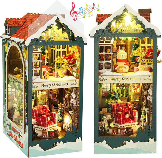 HYUKBI DIY Booknook Dollhouse Kit