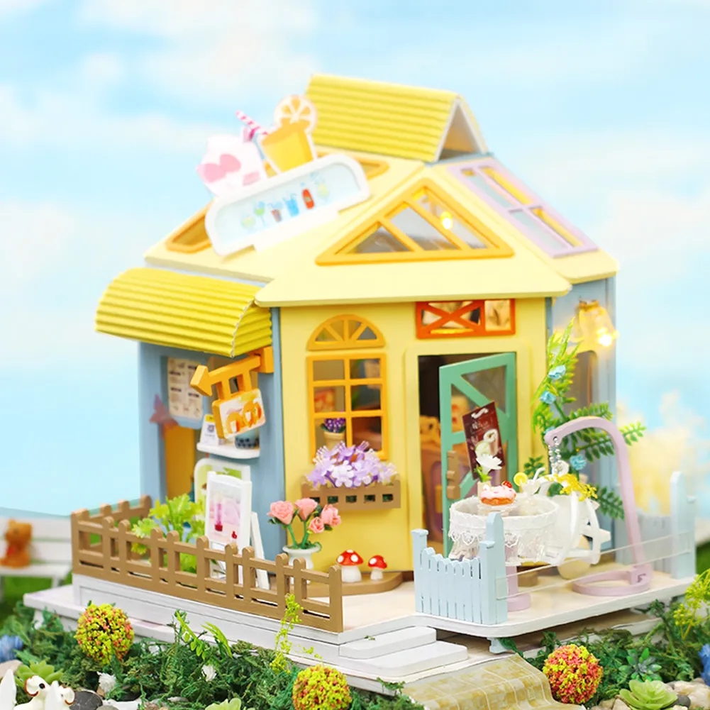 DIY Miniature Dollhouse
Rolife Cutebee HYUKBI DIY Booknook Dollhouse Kit 3D Wooden Puzzle 
Micro Building Blocks Set
Blindbox plush cute toy