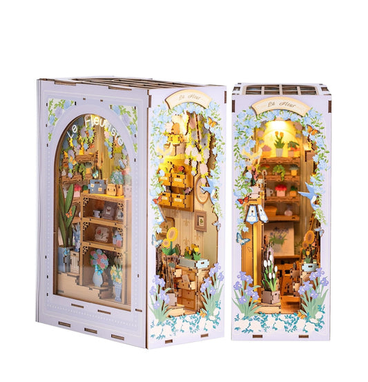 DIY Miniature Dollhouse
Rolife Cutebee HYUKBI DIY Booknook Dollhouse Kit 3D Wooden Puzzle 
Micro Building Blocks Set
Blindbox plush cute toy