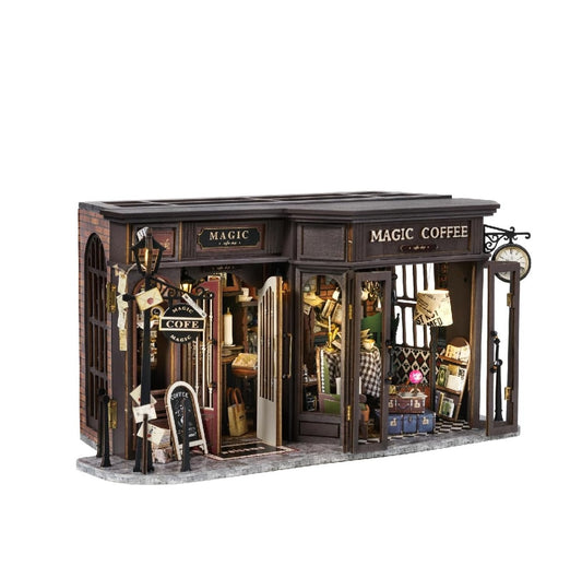 DIY Miniature Dollhouse
Rolife Cutebee HYUKBI DIY Booknook Dollhouse Kit 3D Wooden Puzzle 
Micro Building Blocks Set
Blindbox plush cute toy