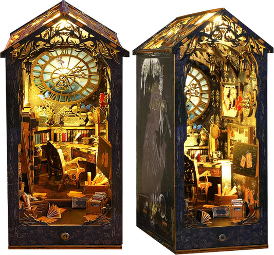 HYUKBI DIY Booknook Dollhouse Kit