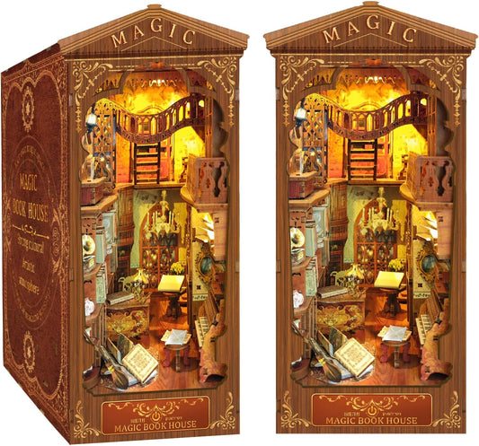 HYUKBI DIY Booknook Dollhouse Kit