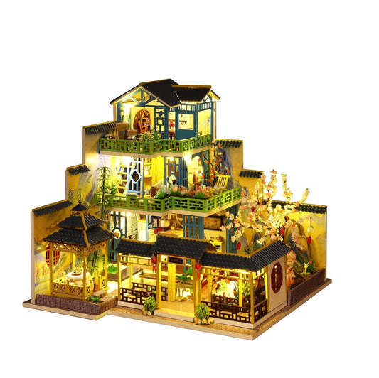 DIY Miniature Dollhouse
Rolife Cutebee HYUKBI DIY Booknook Dollhouse Kit 3D Wooden Puzzle 
Micro Building Blocks Set
Blindbox plush cute toy