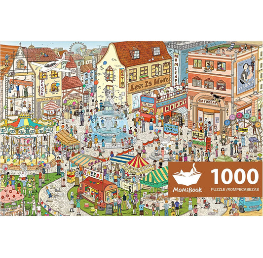 1000pcs jigsaw puzzle, 2025 new puzzle, Adult Puzzle, Cartoon Puzzle, jigsaw puzzles, momibook puzzle, puzzle 2000, Wonderful Tree House Expeditions
DIY Miniature Dollhouse
Rolife Cutebee HYUKBI DIY Booknook Dollhouse Kit 3D Wooden Puzzle 
Micro Building Blocks Set
Blindbox plush cute toy