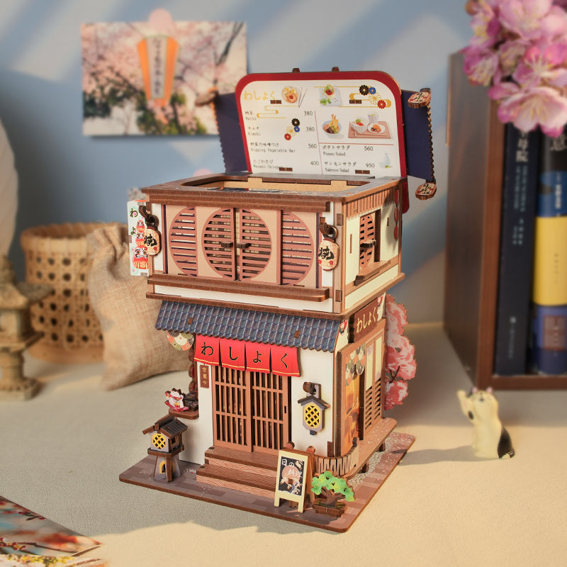 DIY Miniature Dollhouse
Rolife Cutebee HYUKBI DIY Booknook Dollhouse Kit 3D Wooden Puzzle 
Micro Building Blocks Set
Blindbox plush cute toy