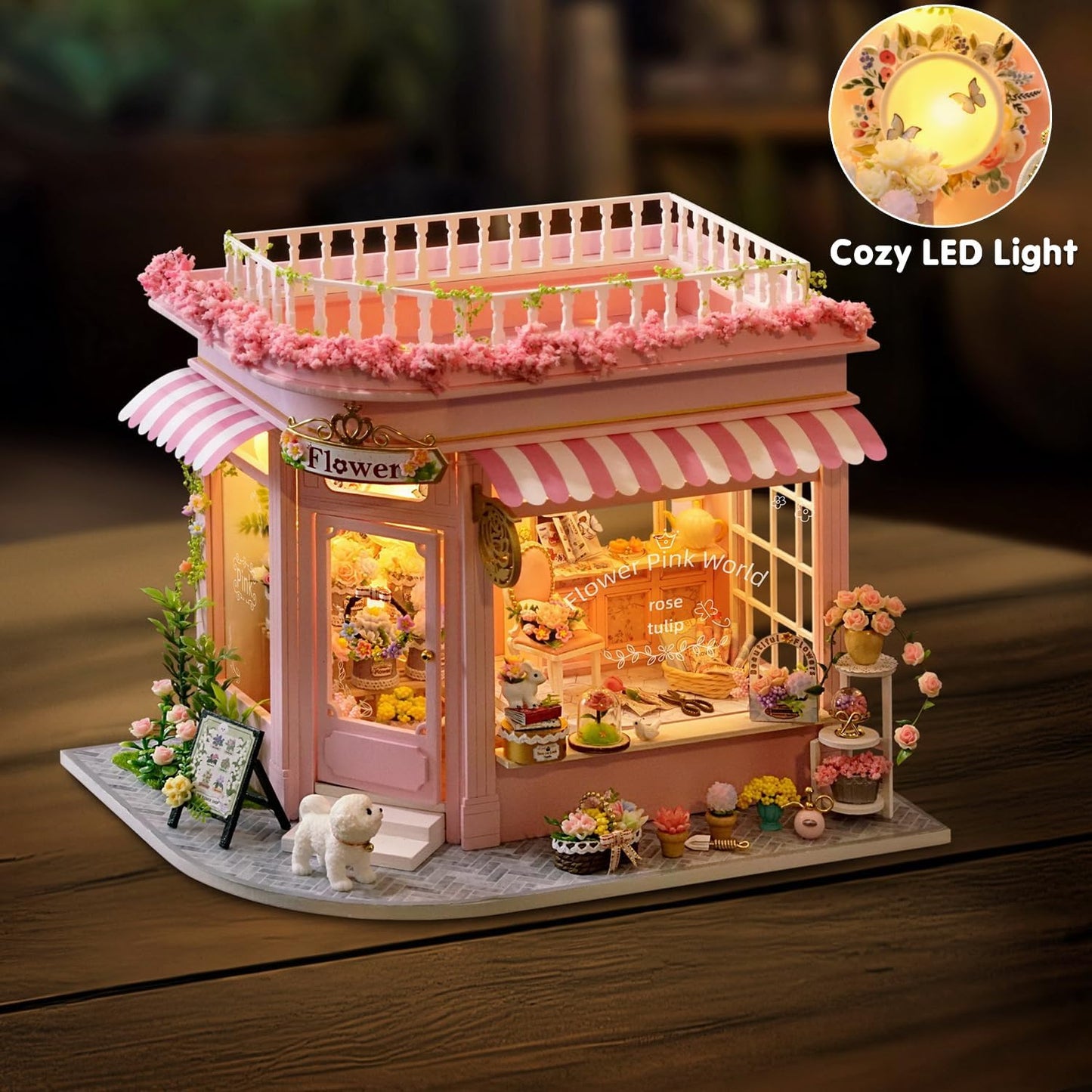 DIY Miniature Dollhouse
Rolife Cutebee HYUKBI DIY Booknook Dollhouse Kit 3D Wooden Puzzle 
Micro Building Blocks Set
Blindbox plush cute toy