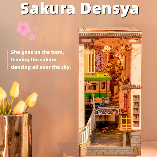 DIY Book Nook Kit-Sakura Wine Alley